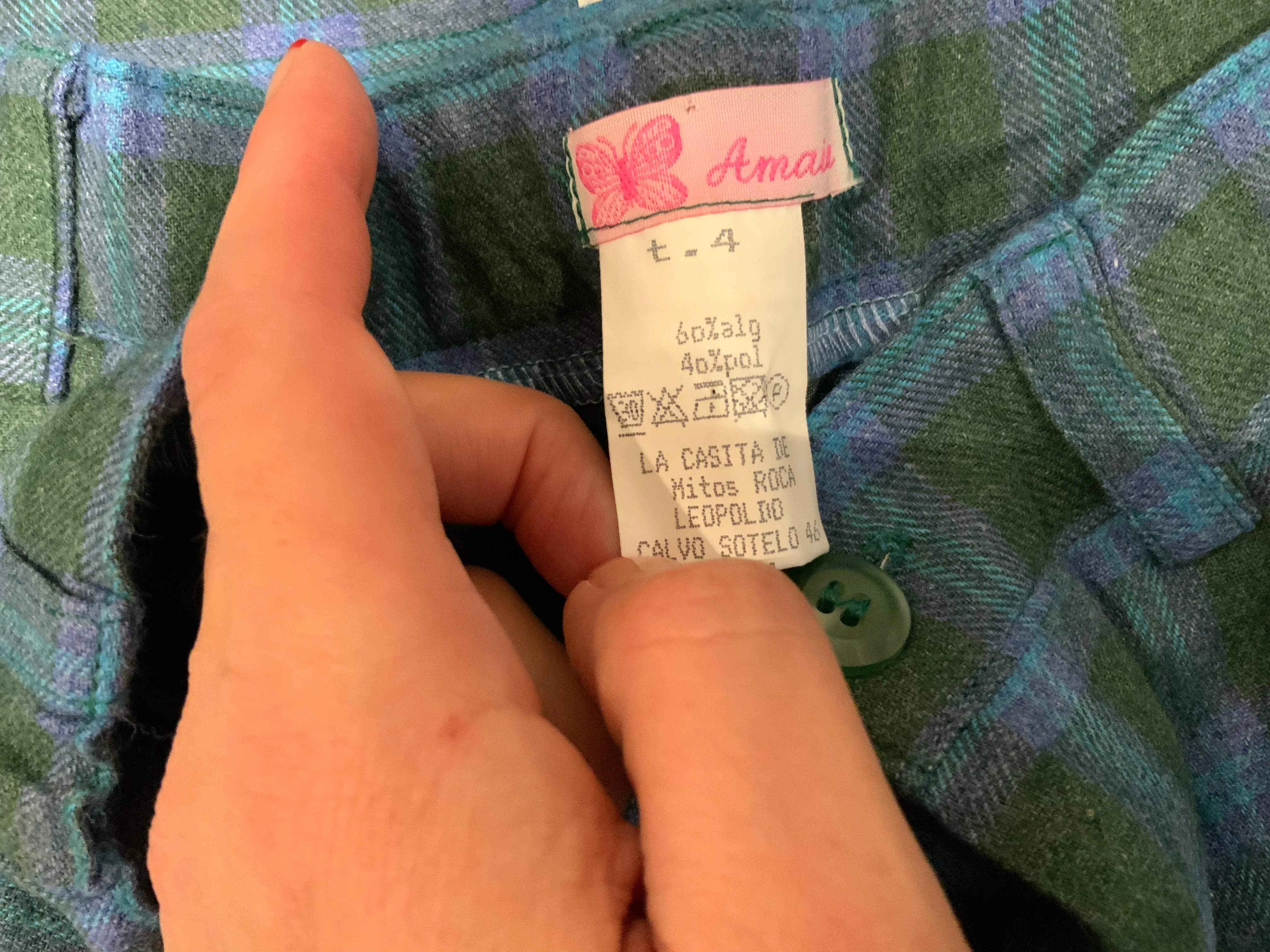 Amaia KIDS Boys Children Check Bermuda Shorts Size 4 years 8 years children