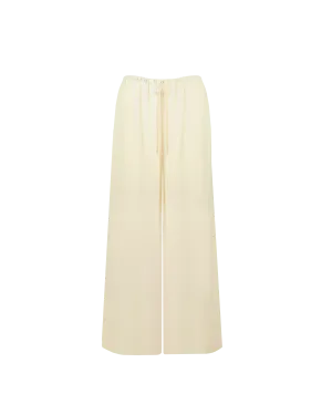 ANDIE SATIN PANT BUTTER