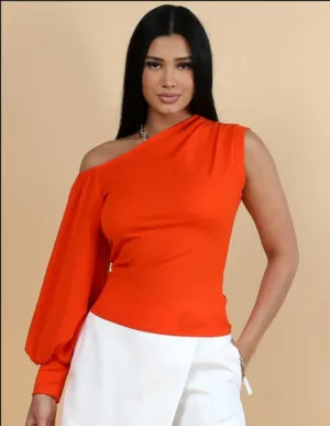 Asymmetrical Off Shoulder Tops