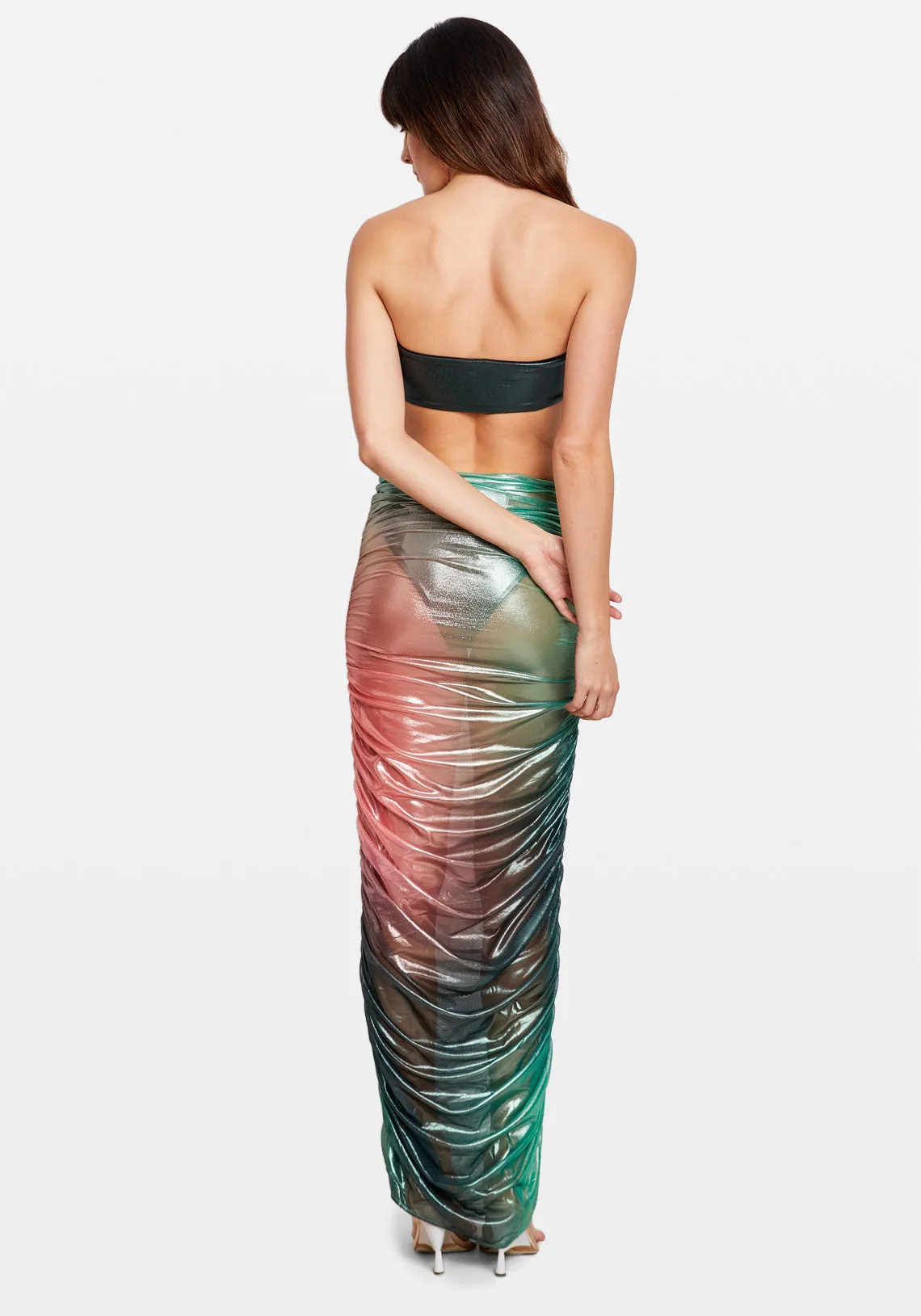 BAHIA PAREO MESH LEAVES