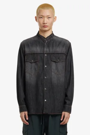 BAND COLLAR WESTERN SHIRTS