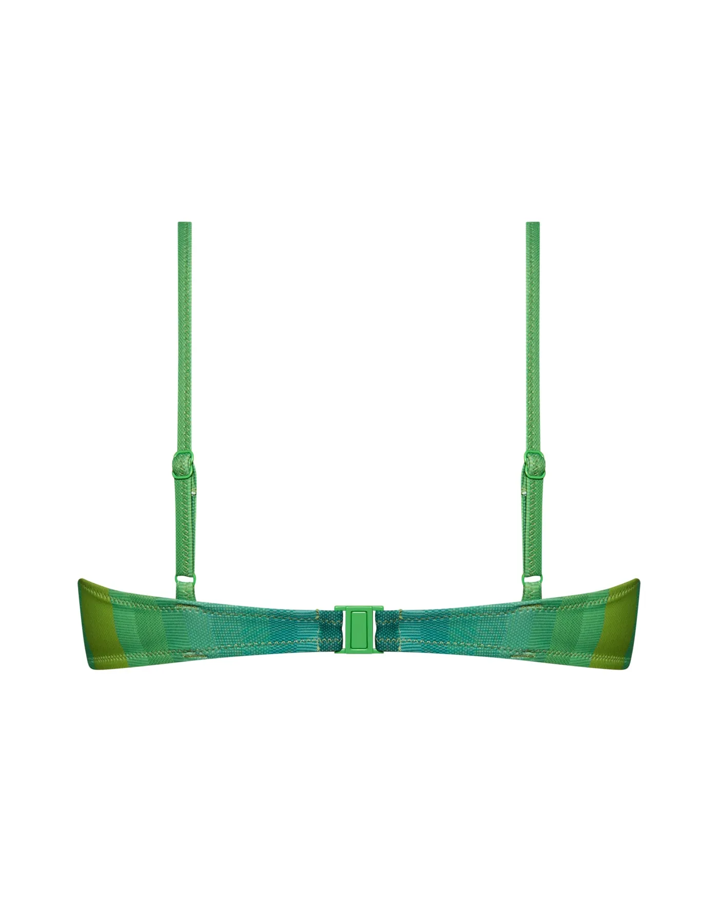 Bandeau Bikini Top - Verde
