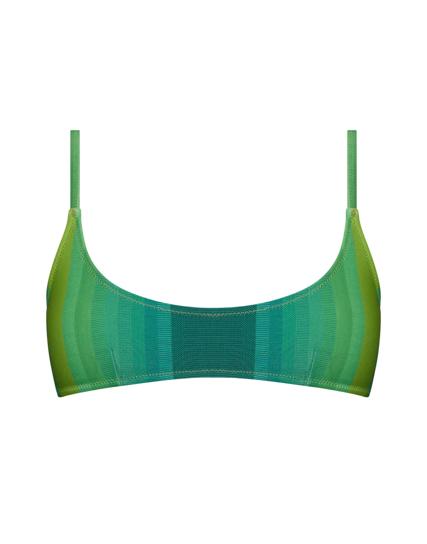 Bandeau Bikini Top - Verde