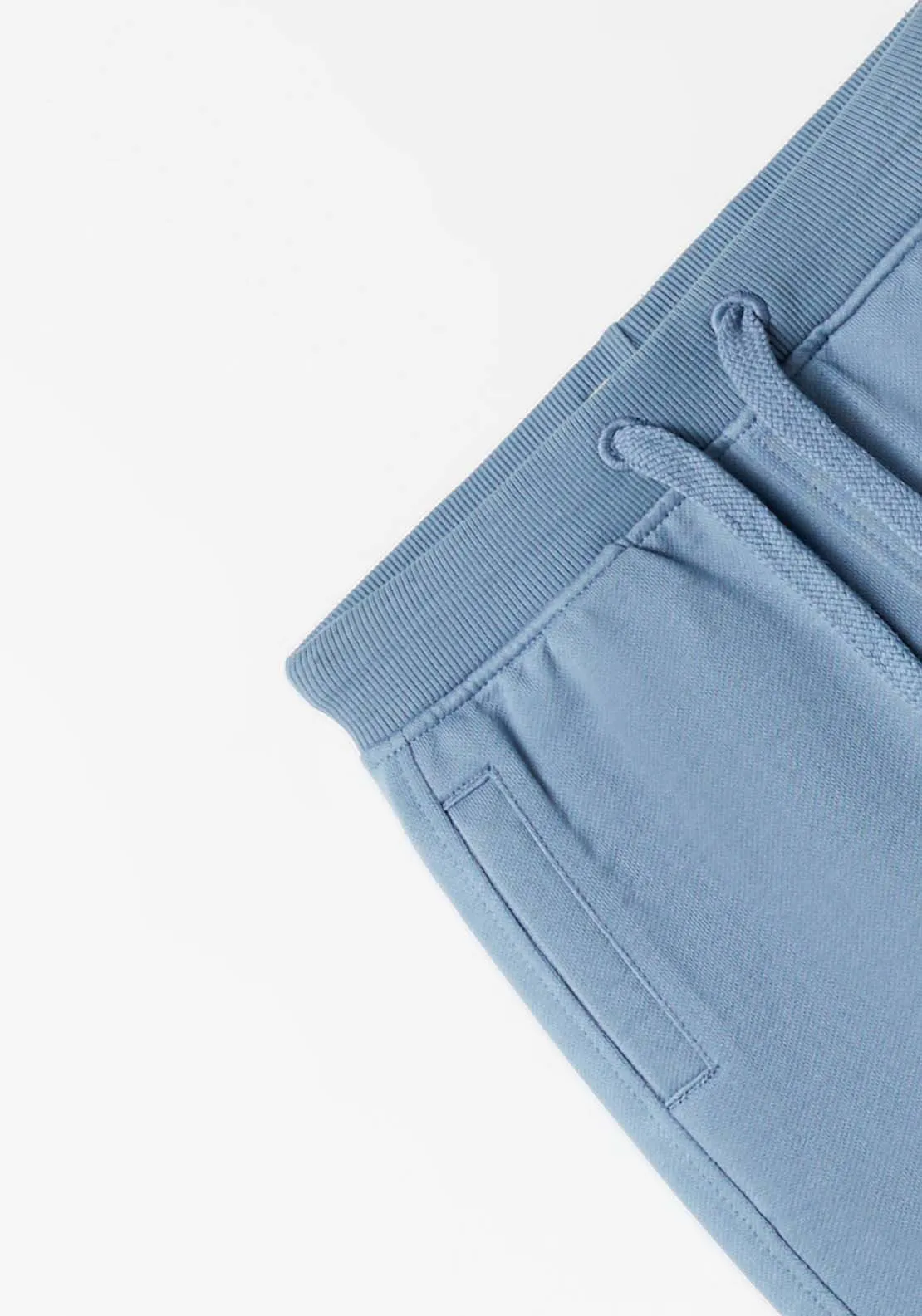 Basic Shorts Med Blue - Blue