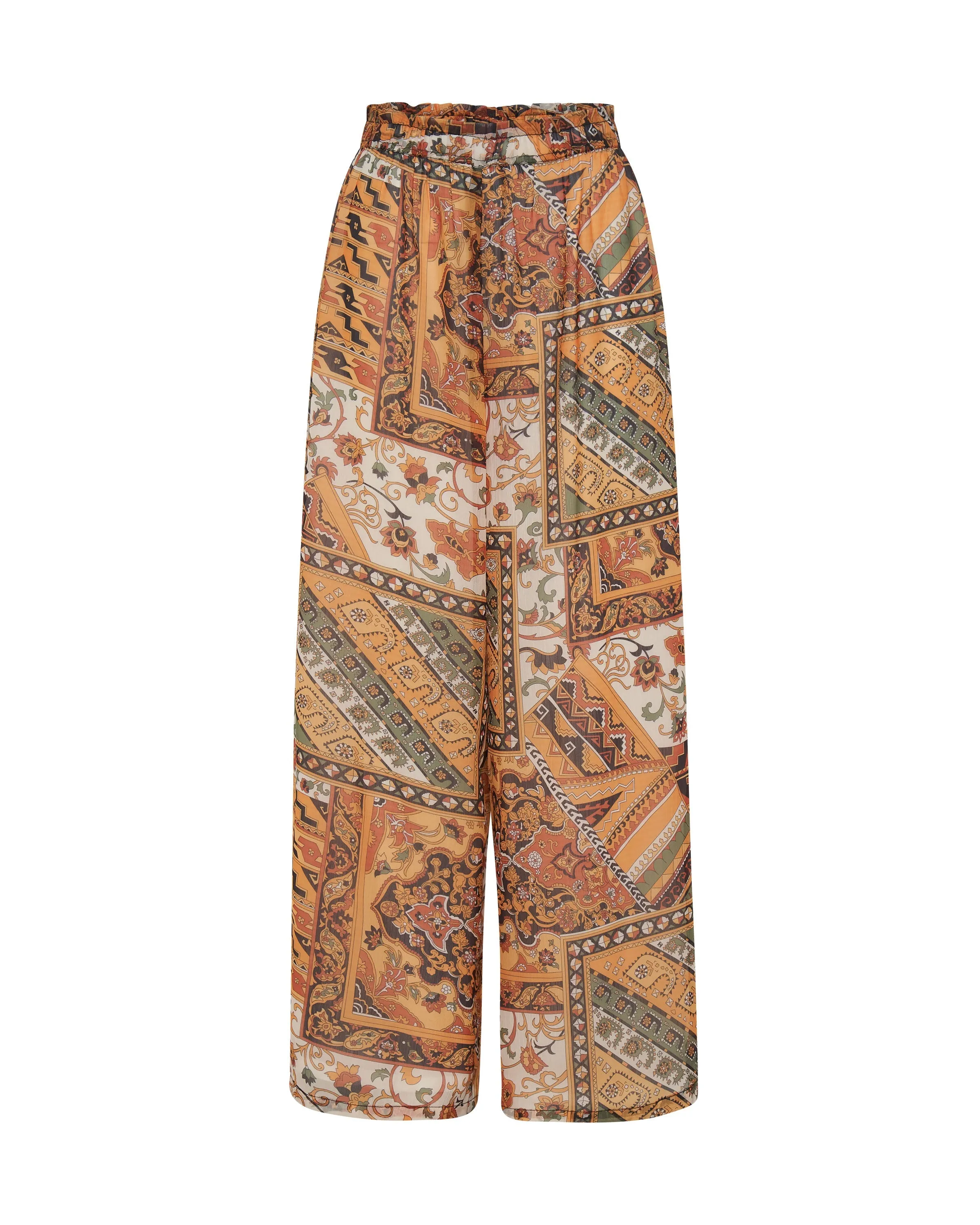 Bazaar Palazzo Pants - Paisley