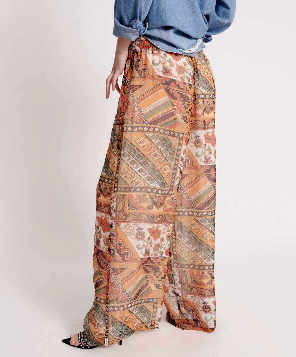 Bazaar Palazzo Pants - Paisley