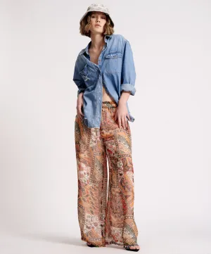 Bazaar Palazzo Pants - Paisley