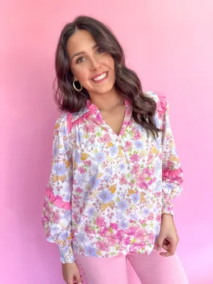 Beautiful Blooms Top