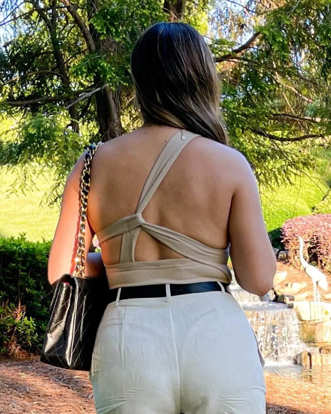 Beige Off Shoulder Women’s Bodysuit