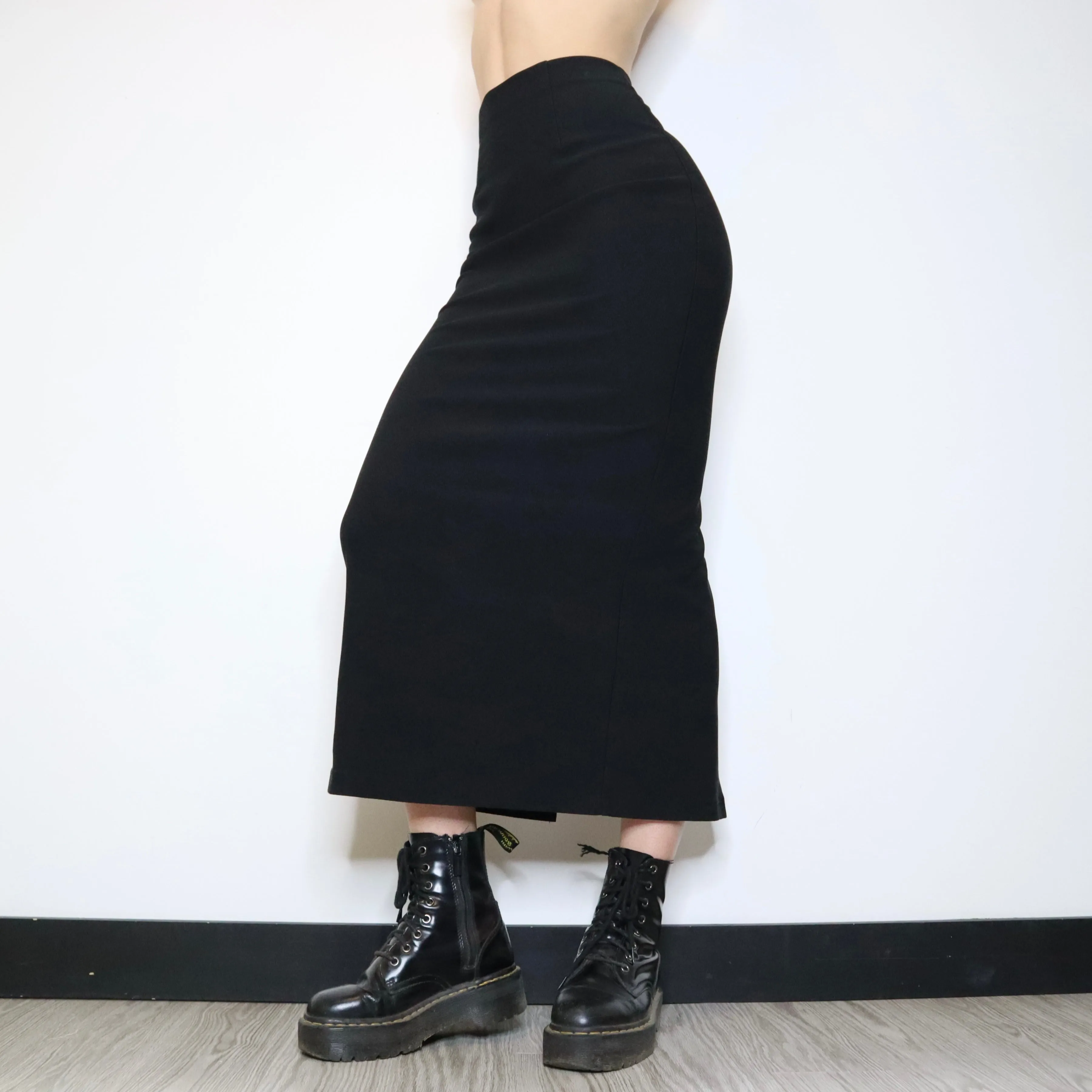 Black Maxi Skirt (Small) 