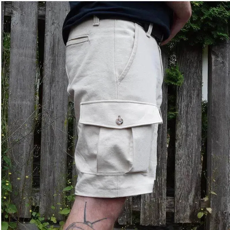 Cargo Shorts -Printed pattern