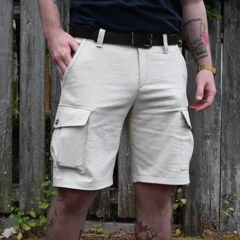 Cargo Shorts -Printed pattern