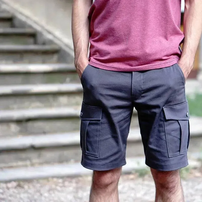 Cargo Shorts -Printed pattern