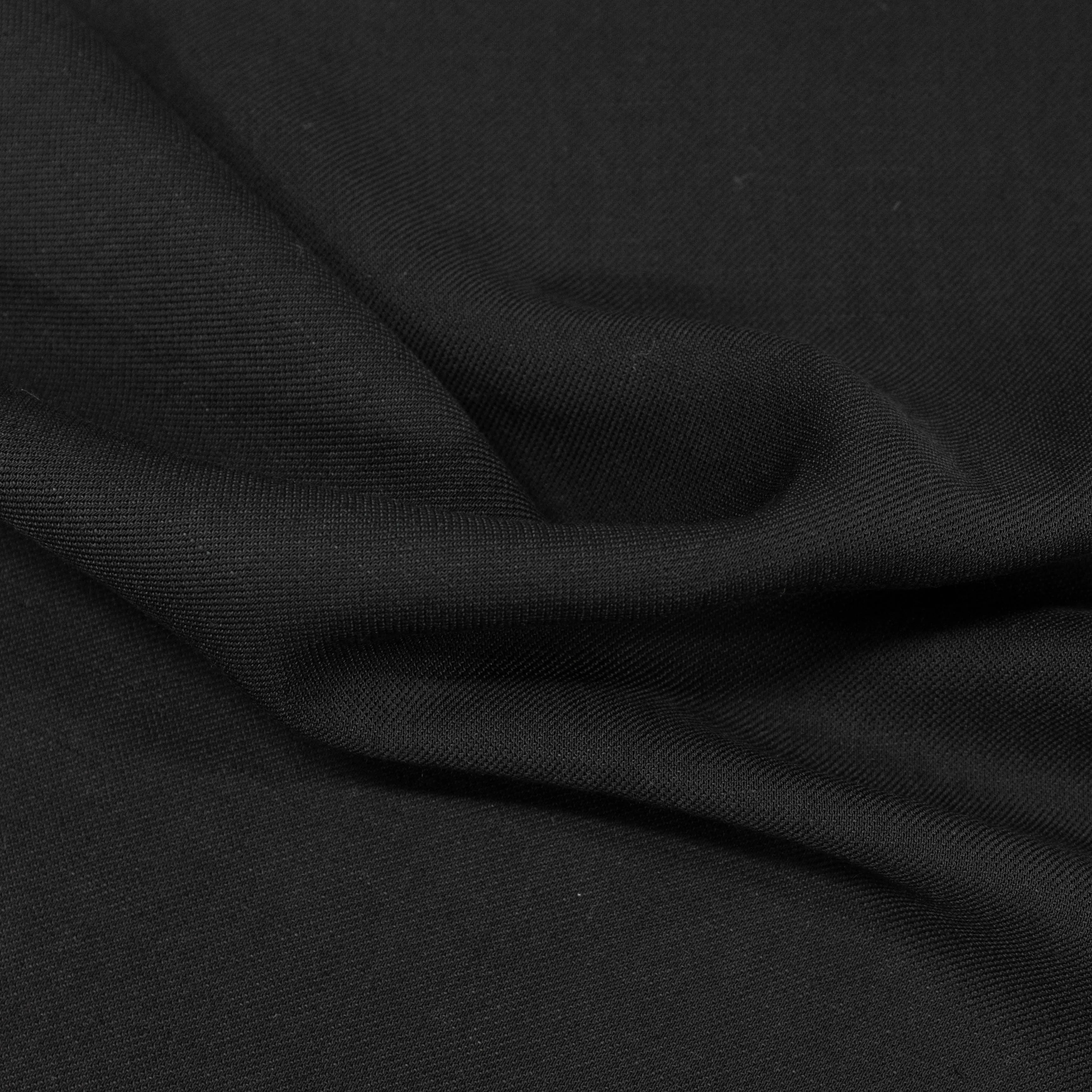 Carlon Black Viscose Linen Blend