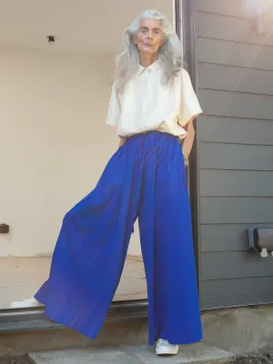 Charlie Blue Palazzo Pants