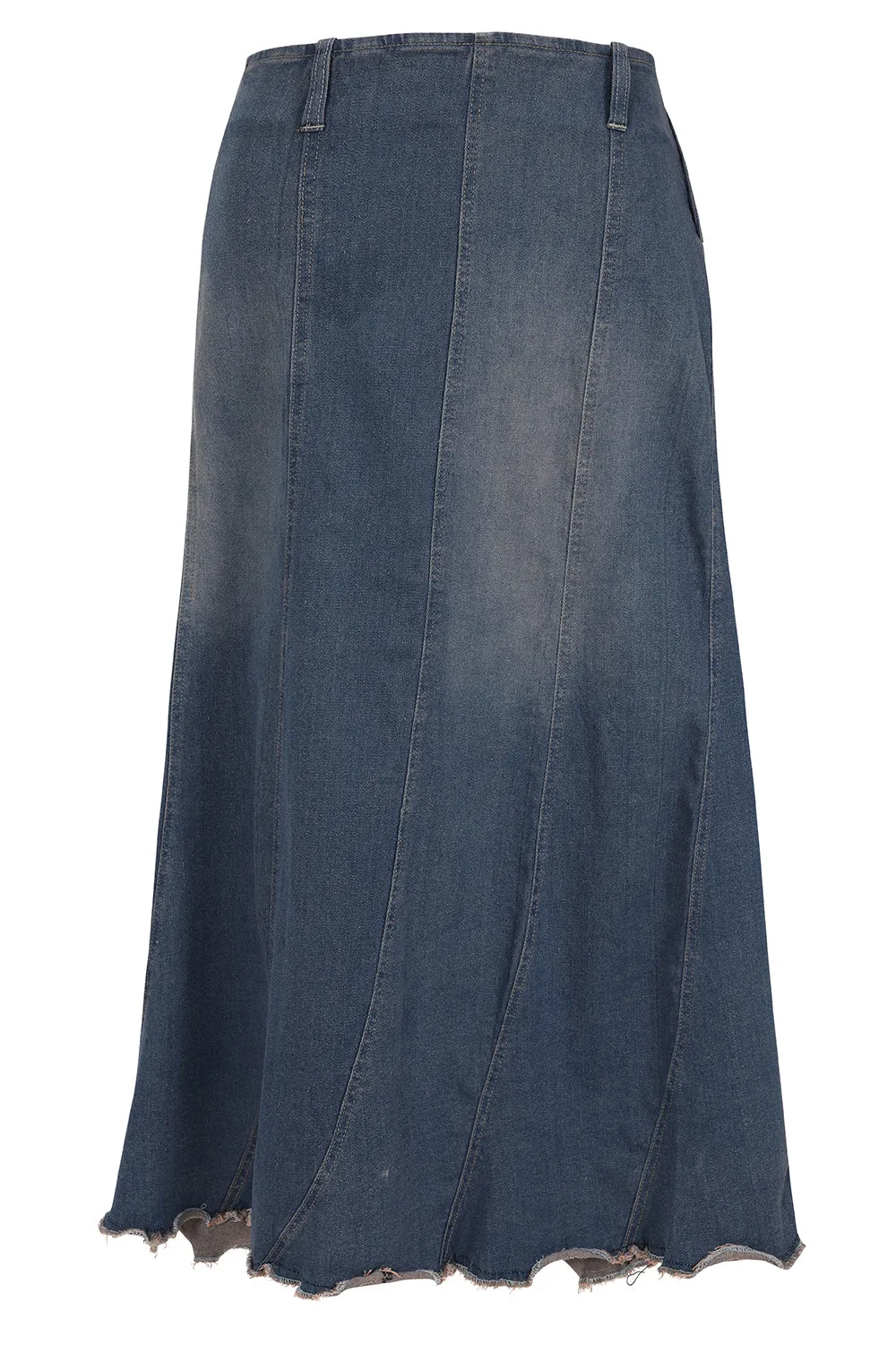 Clove Jeans Women A-Line Skirt Denim Long Maxi Skirts Plus Size Skirt 14-24