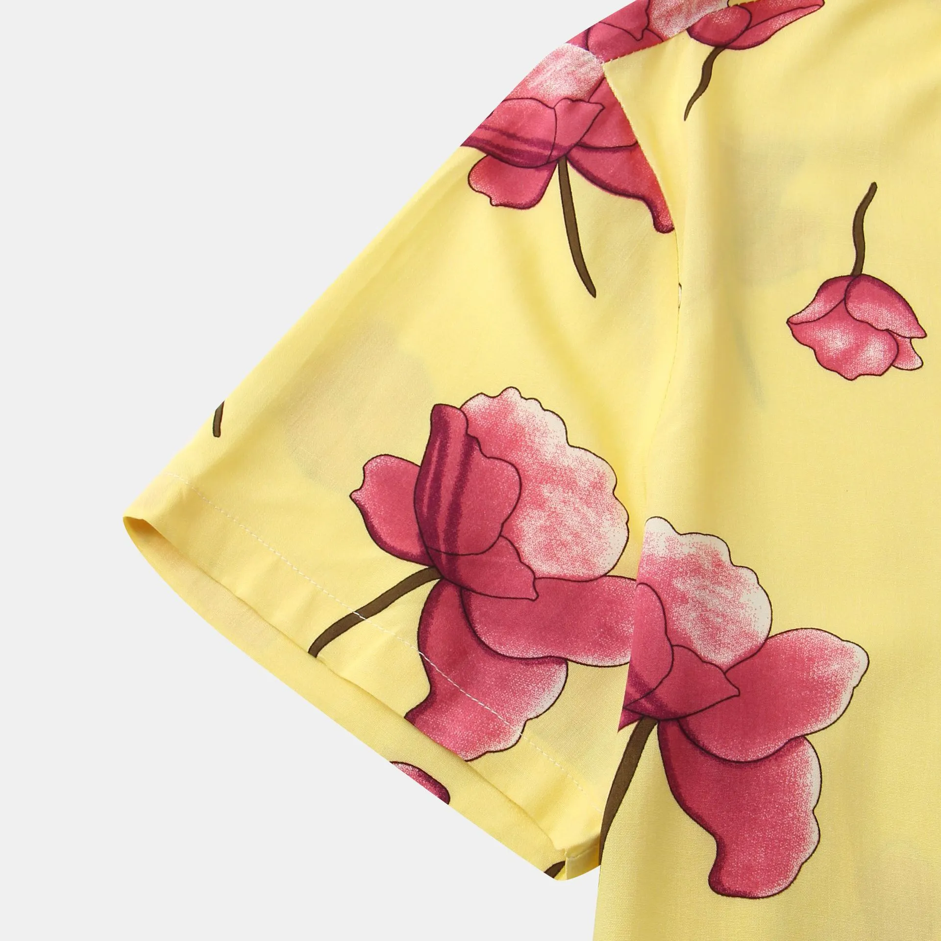 Cotton floral shirt