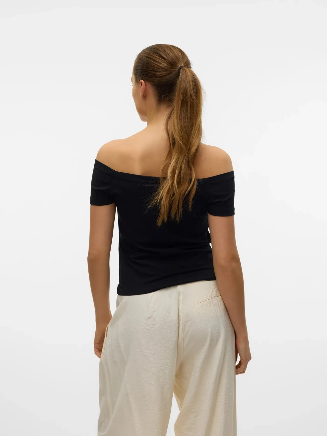 Cotton Off the Shoulder Top
