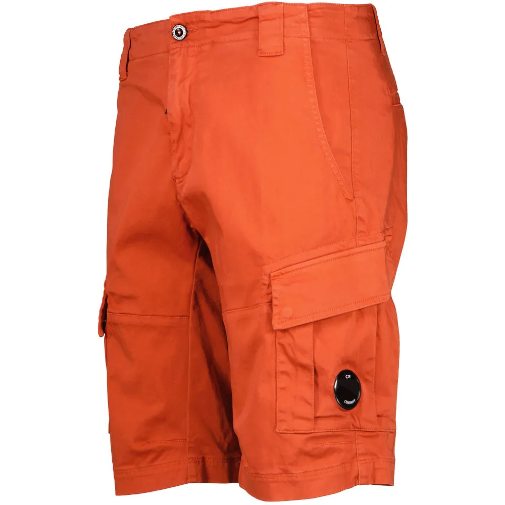 C.P. Satin Stretch Lens Cargo Shorts