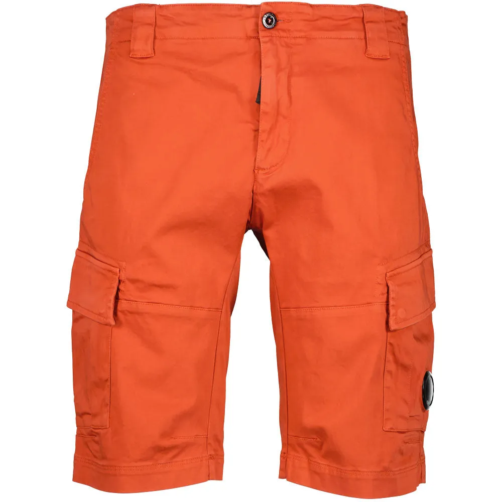 C.P. Satin Stretch Lens Cargo Shorts