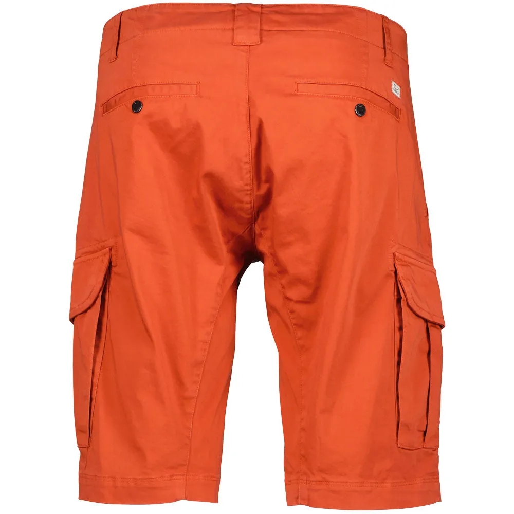 C.P. Satin Stretch Lens Cargo Shorts