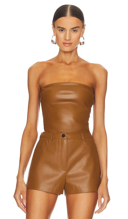 CULTNAKED Bandeau Top in Chocolate