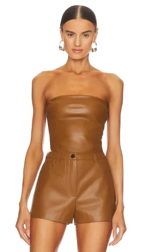 CULTNAKED Bandeau Top in Chocolate