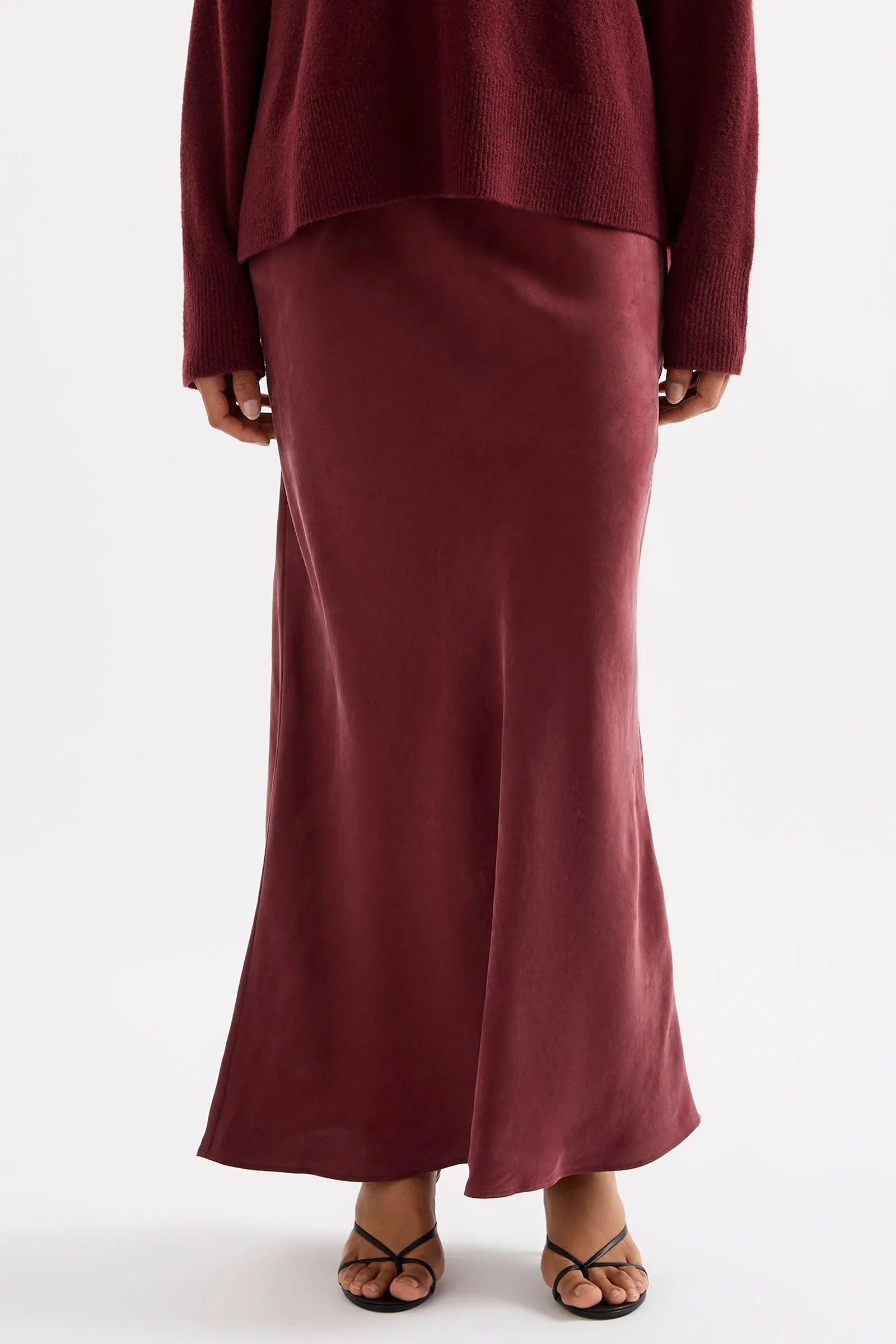 DEVIN TENCEL MAXI SKIRT