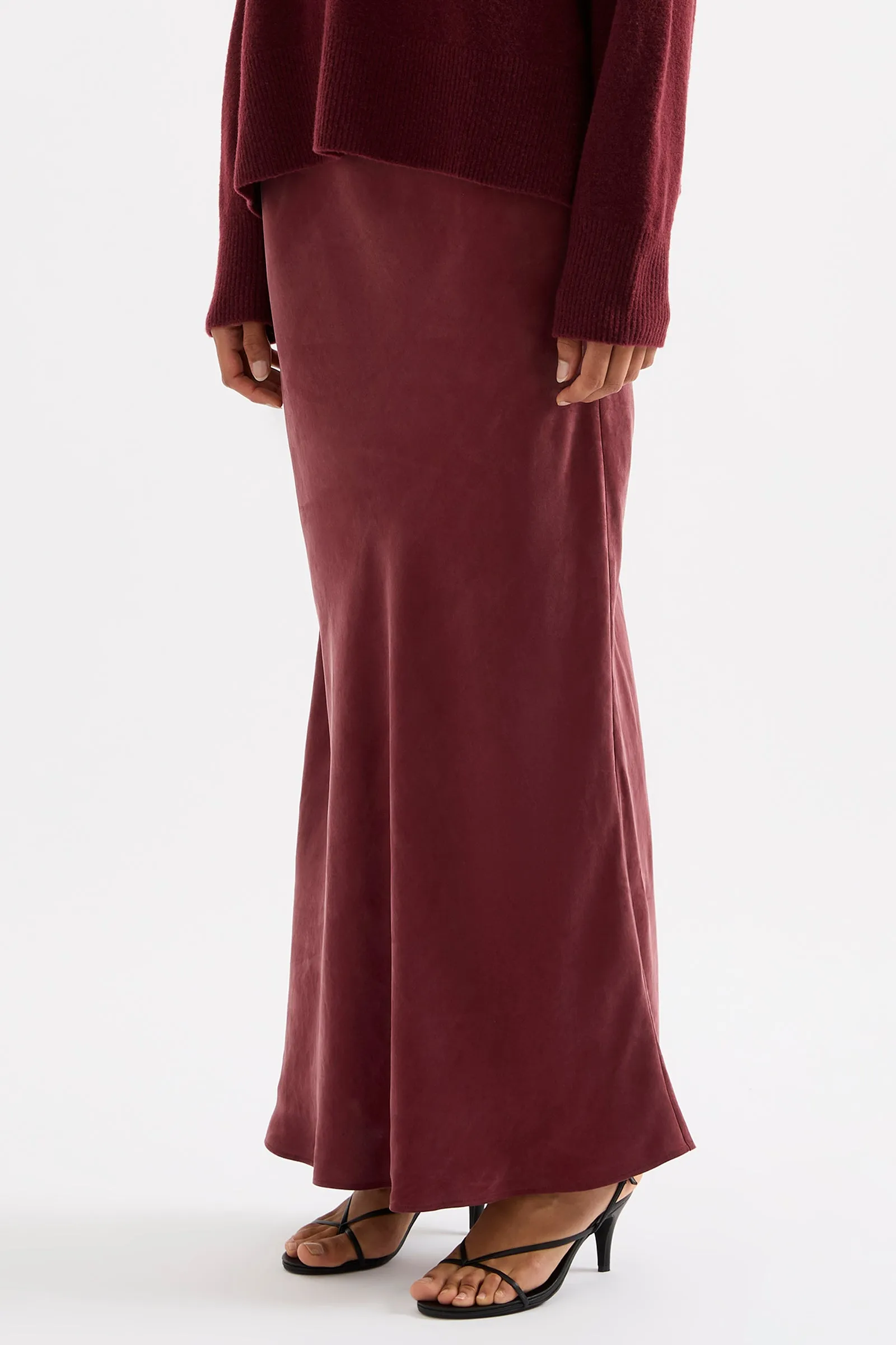 DEVIN TENCEL MAXI SKIRT