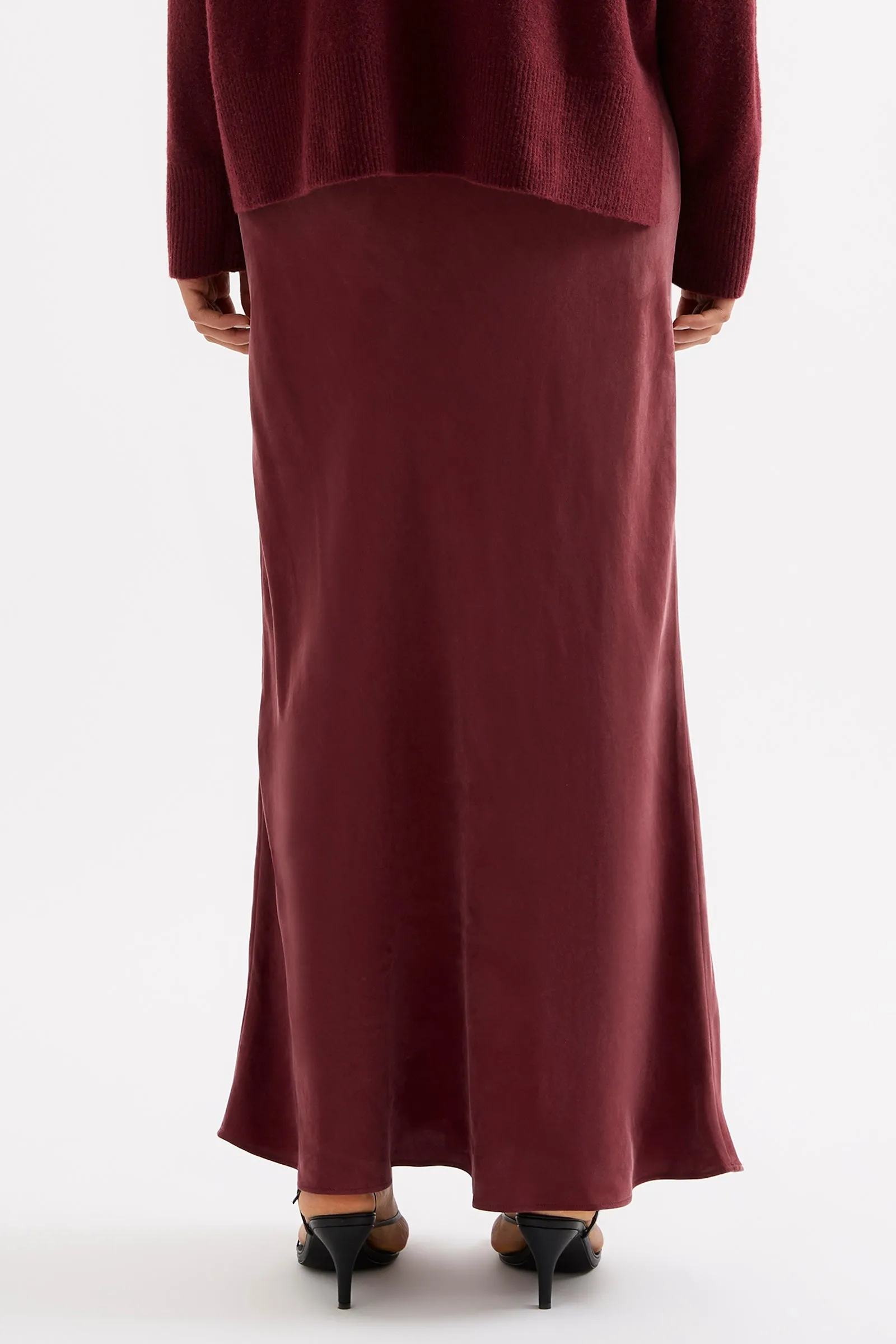 DEVIN TENCEL MAXI SKIRT