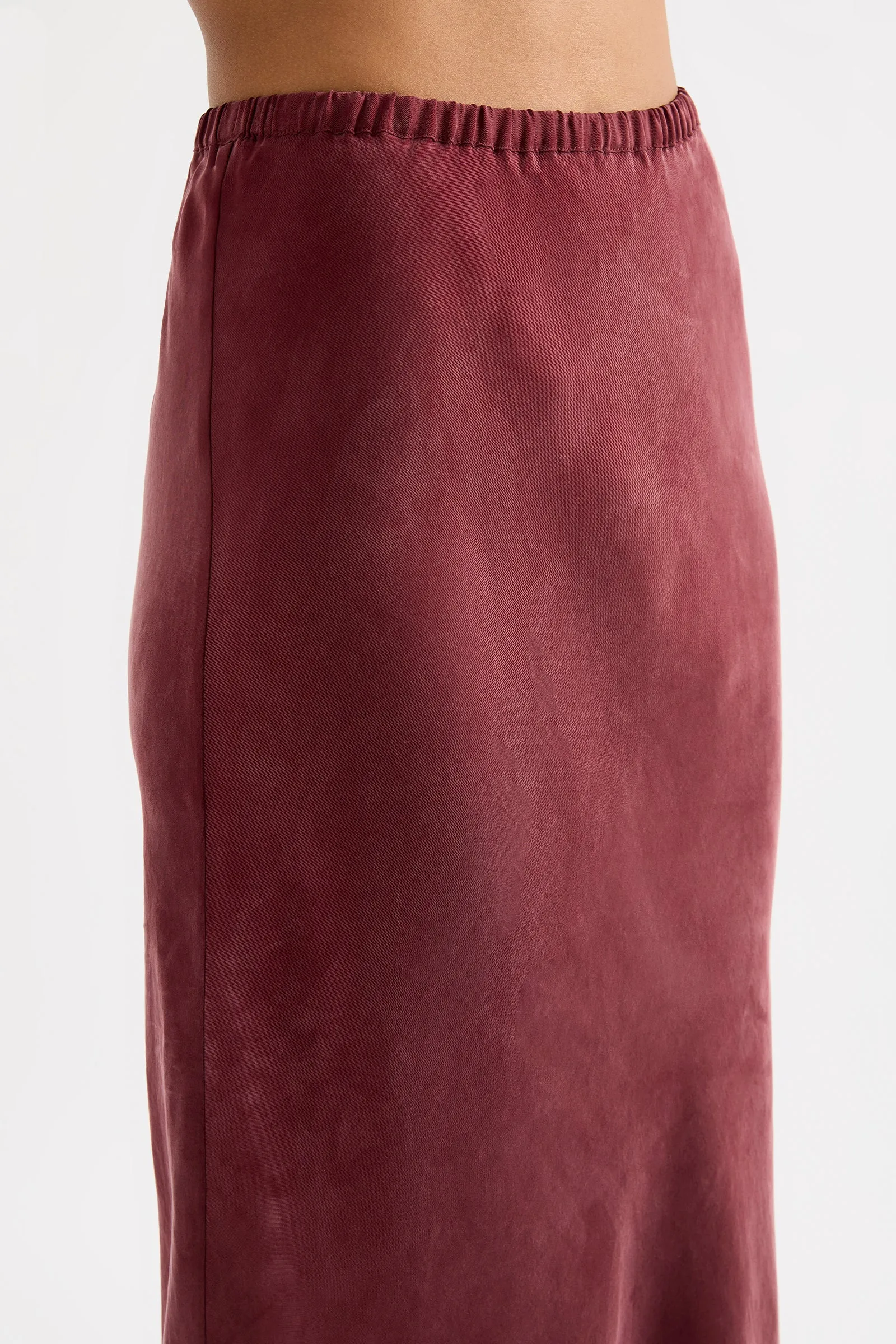 DEVIN TENCEL MAXI SKIRT
