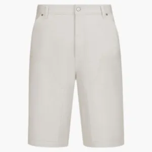 Dior By Birkenstock Cd 1947 Carpenter Bermuda Shorts Ecru Cotton Denim