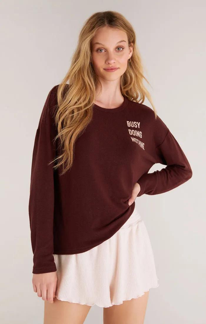 Eden Busy Long Sleeve Top
