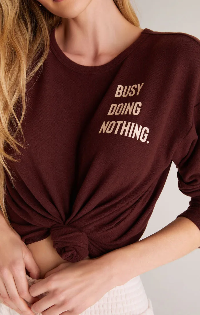 Eden Busy Long Sleeve Top