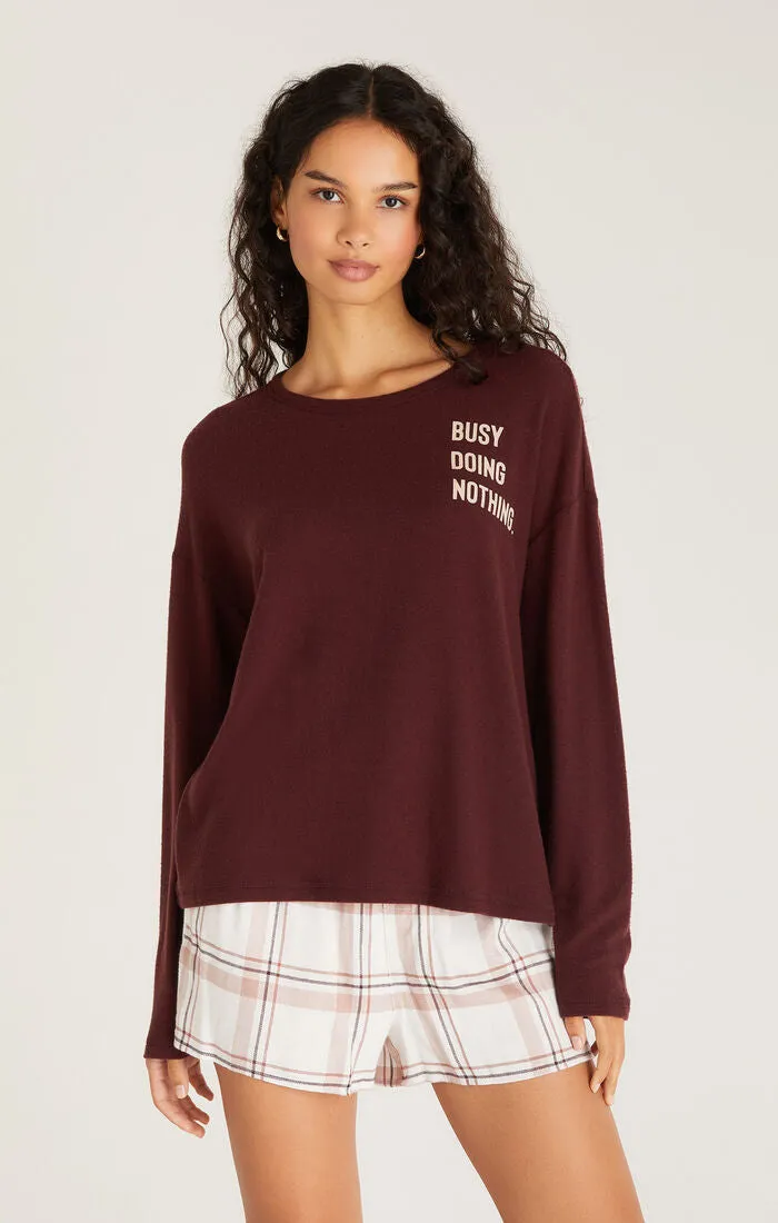 Eden Busy Long Sleeve Top