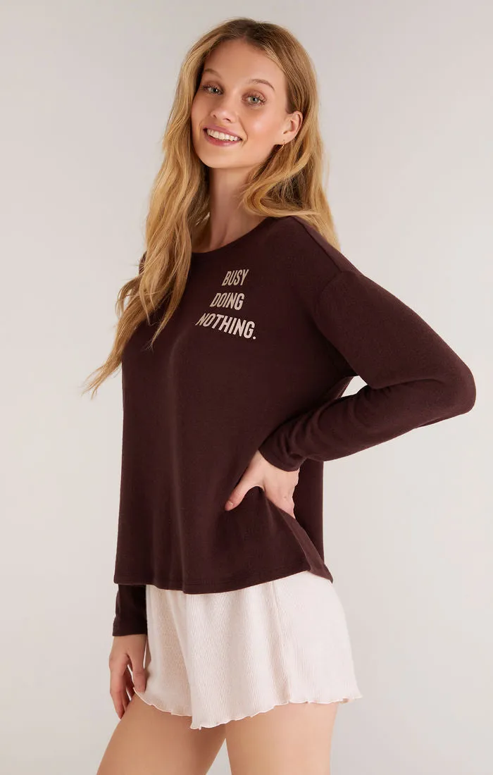 Eden Busy Long Sleeve Top