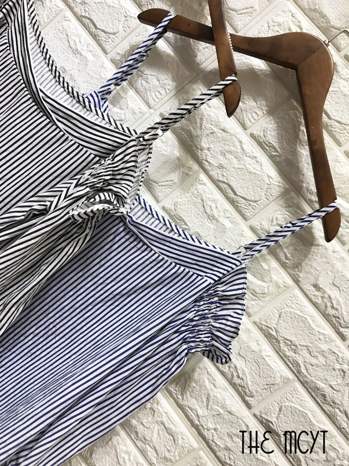 Eliza Off-Shoulder Stripe Top