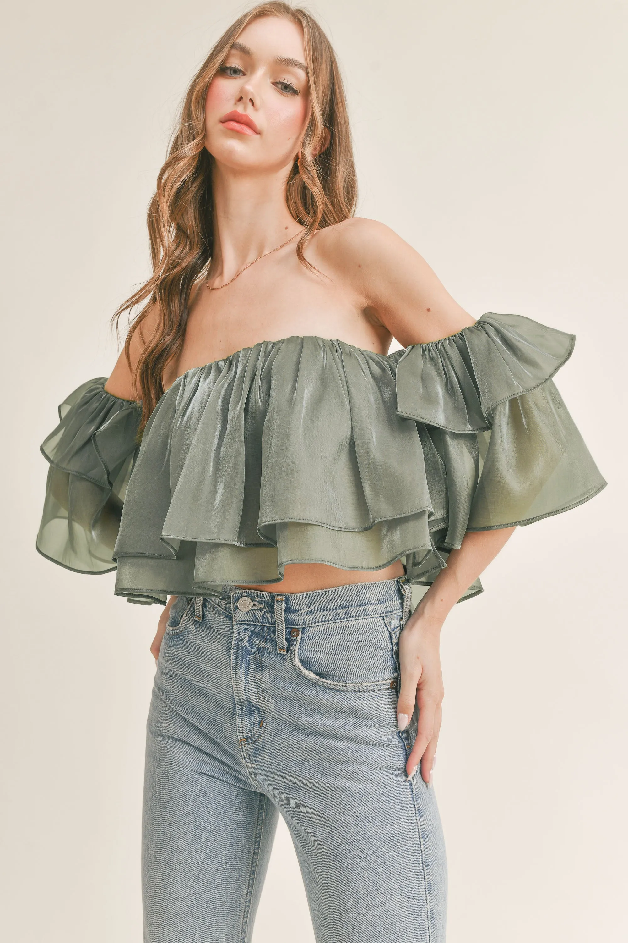 EMERIE OFF SHOULDER TOP