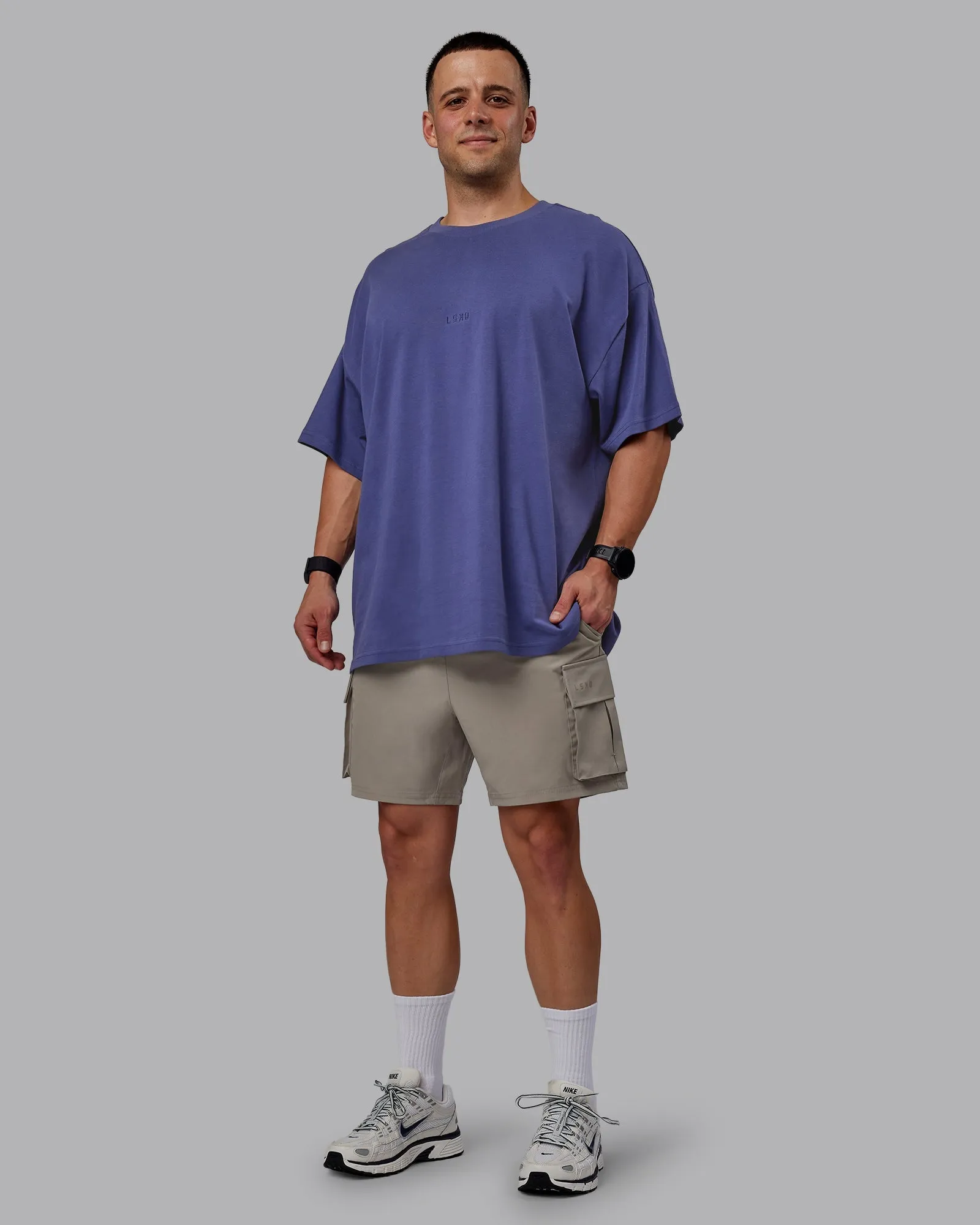 Energy Stretch 6" Performance Cargo Shorts - Elephant