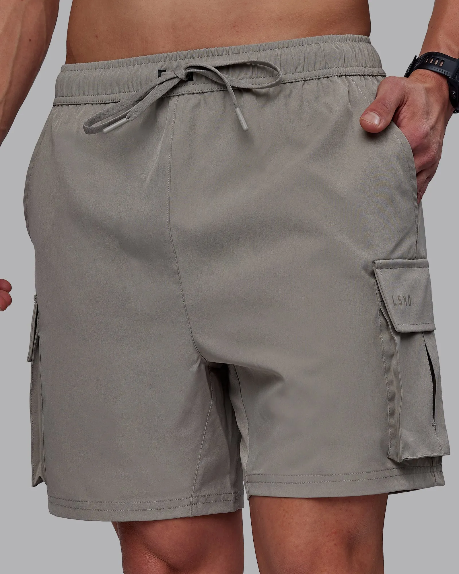 Energy Stretch 6" Performance Cargo Shorts - Elephant