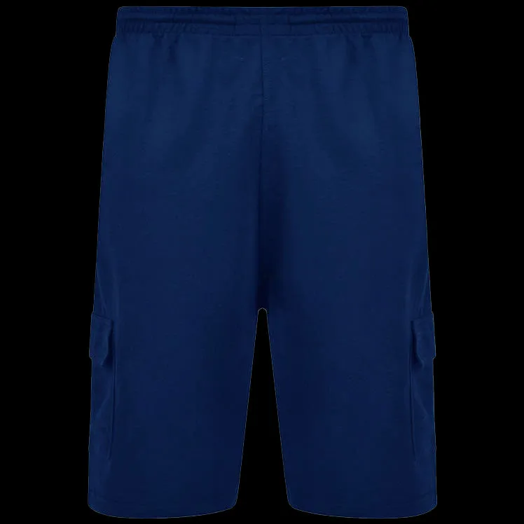 Fabrik Jersey Cargo Terry Shorts For Men (2412) in 2 Colours, 2XL-8XL