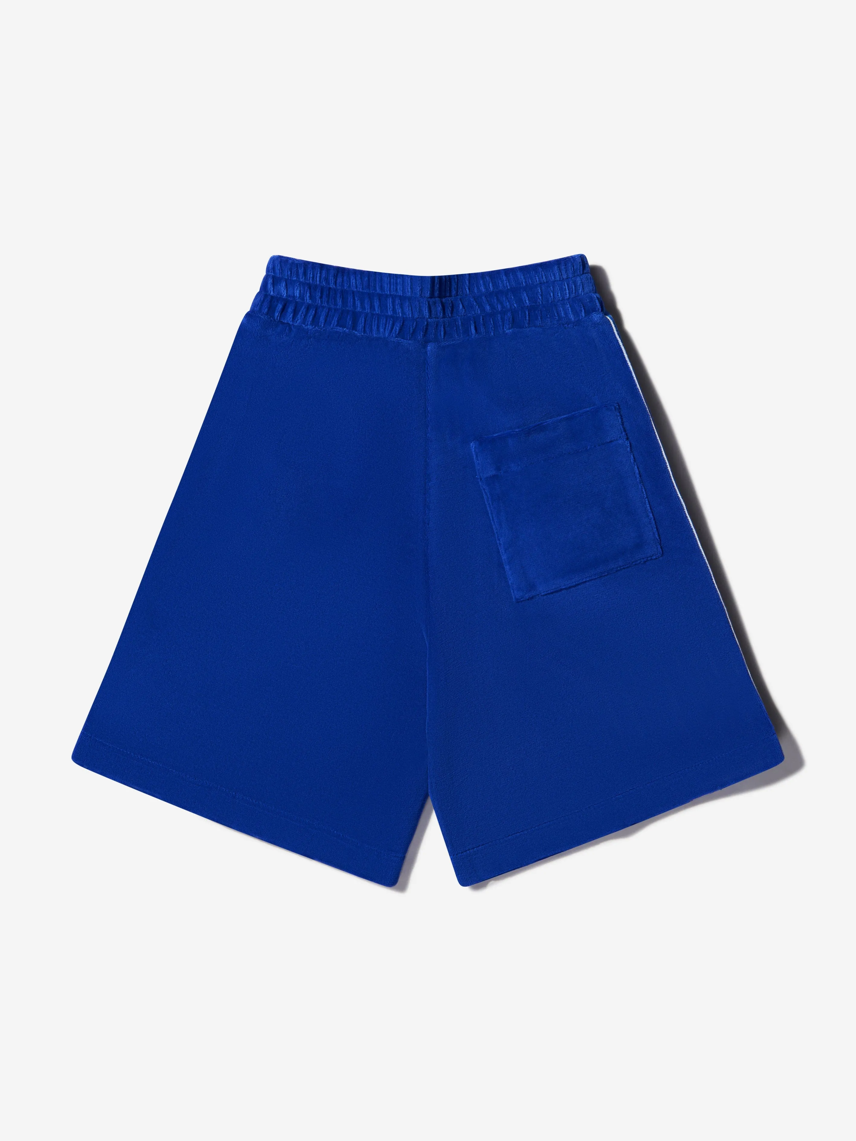 Fendi Boys Cotton FF Logo Trim Bermuda Shorts