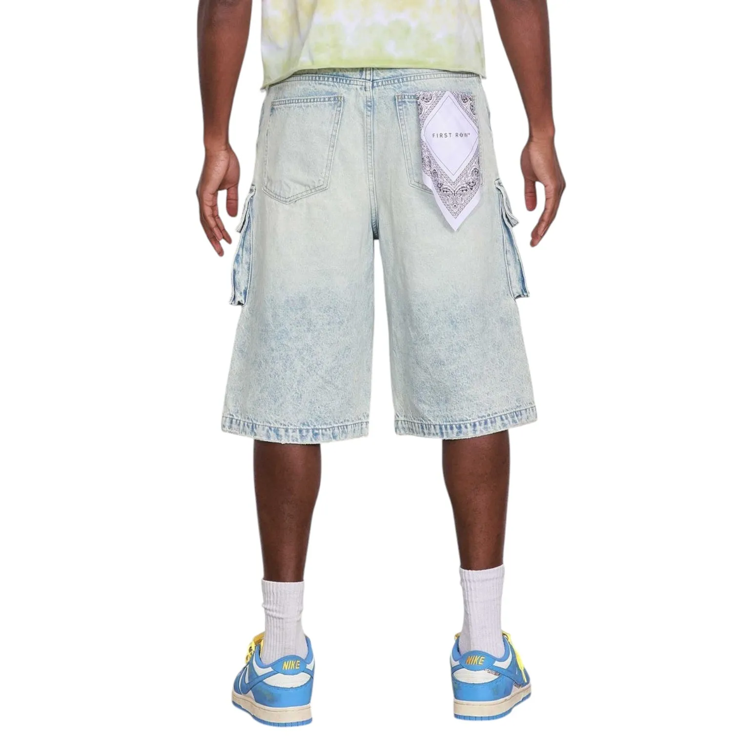 FIRST ROW: Multi Cargo Denim Jorts FRS3012