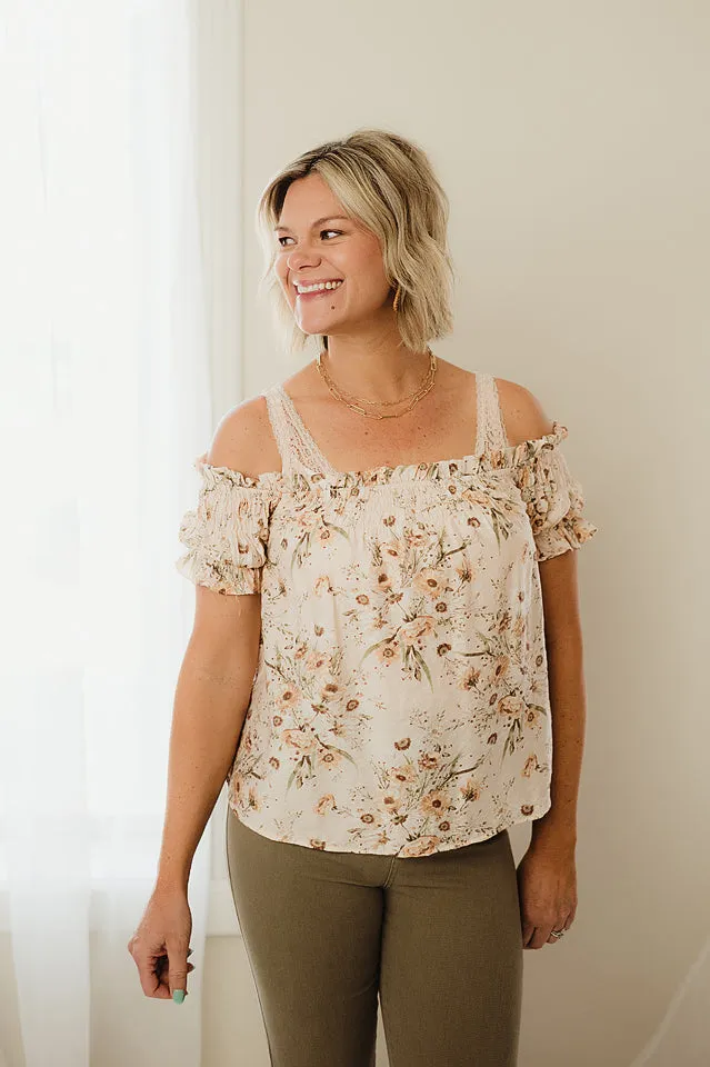 Floral Off Shoulder Top
