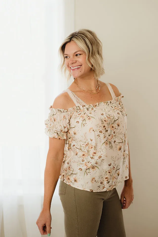 Floral Off Shoulder Top