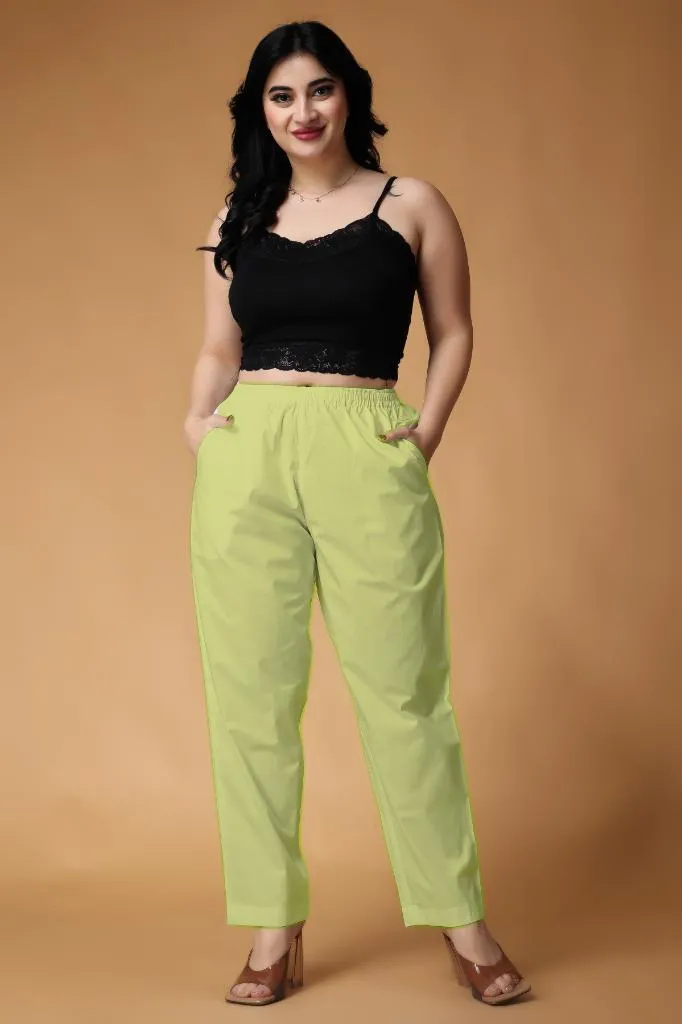 Fluorescent Cotton Kurti Pant