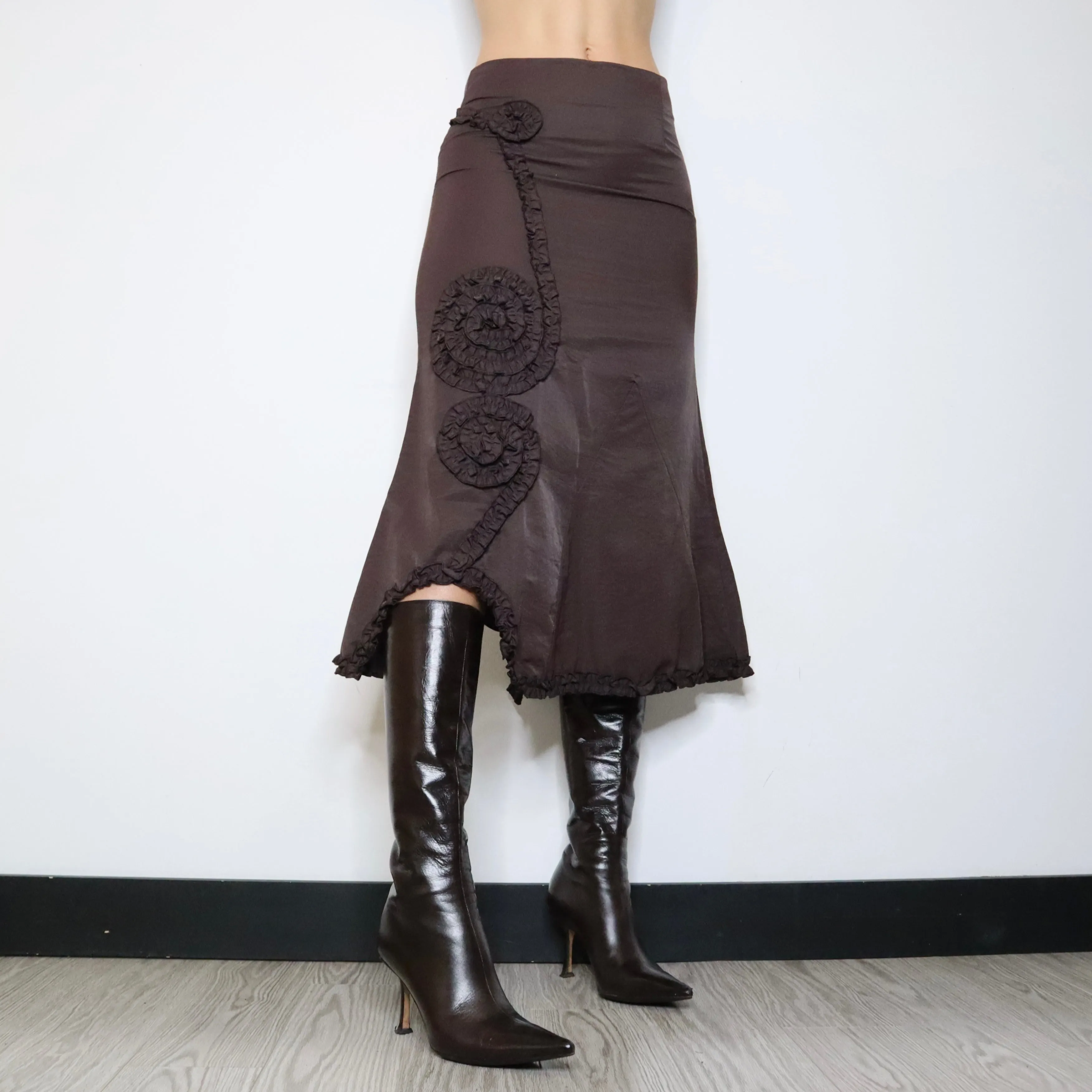 French Boho Maxi Skirt (XS-S) 