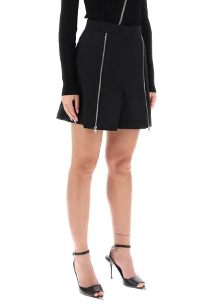 grain de poudre zipped shorts