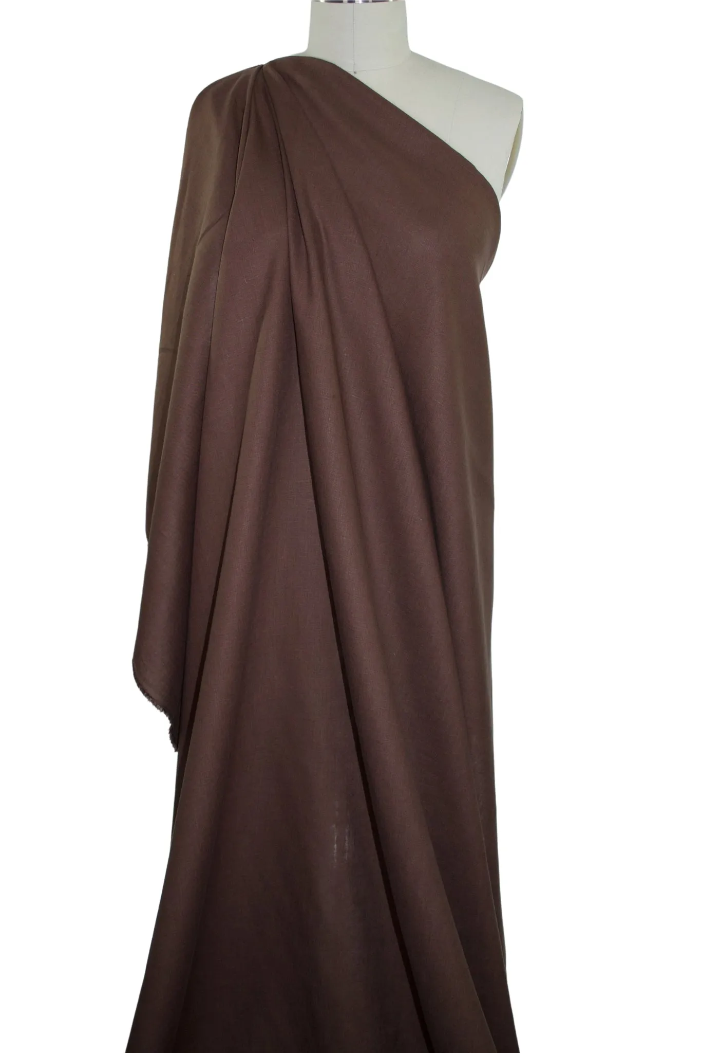 Handkerchief Linen - Medium Brown