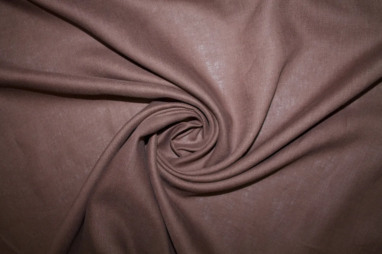 Handkerchief Linen - Medium Brown